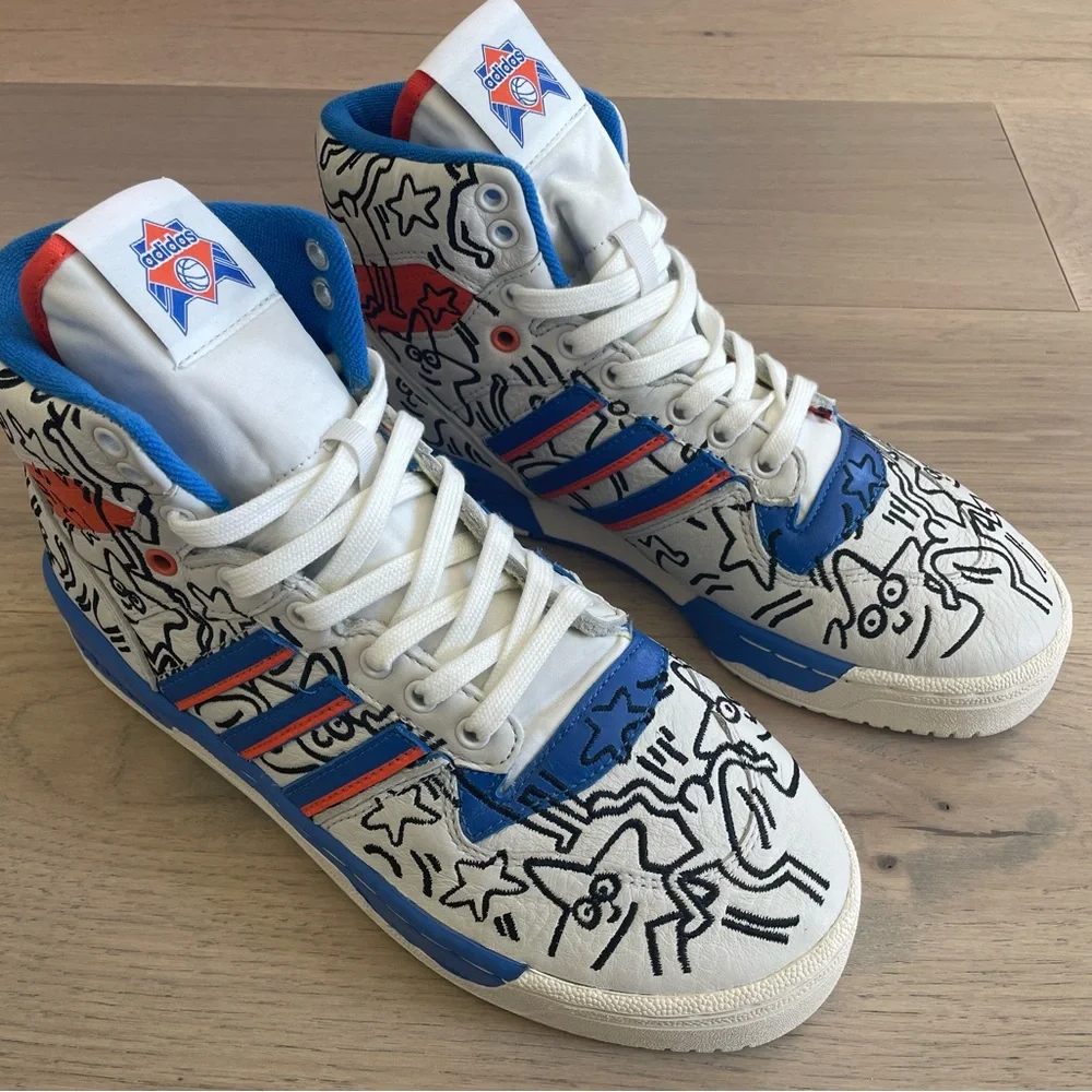 adidas Keith Haring x Rivalry High 'Pop Art' EE9296 Men’s 7 - Picture 5 of 13